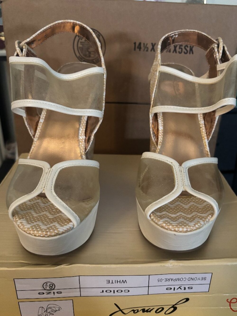Go Max Beige Sandal 8.5